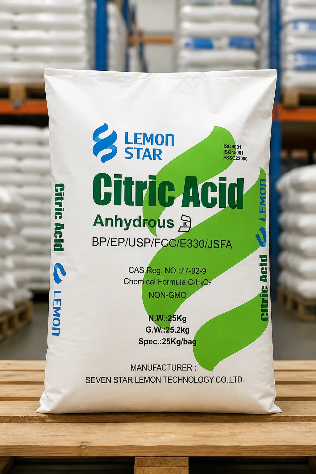 Lemon Star Citric Acid Anhydrous