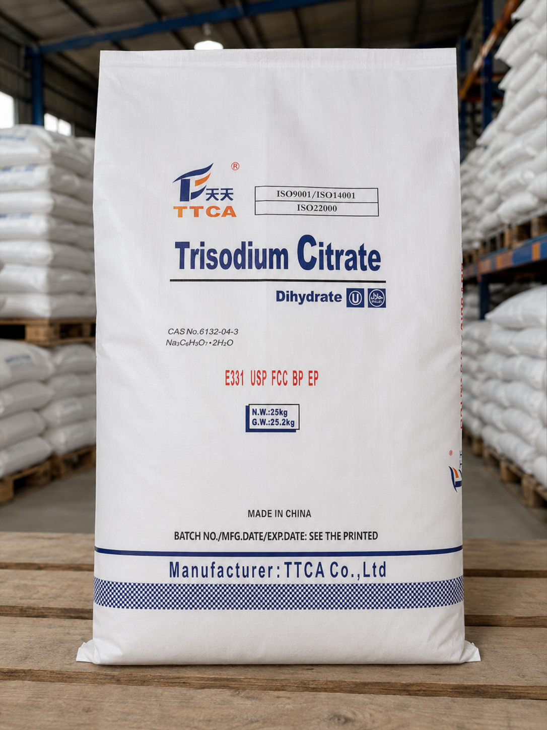TTCA Trisodium Citrate Dihydrate