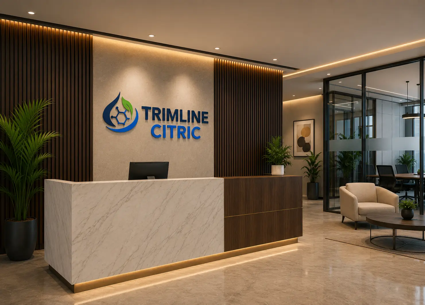 Trimline Citric supplier contact and warehouse support